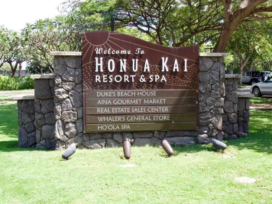 Ocean View One Bedroom At Honua Kai!! Lahaina Bagian luar foto